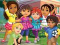 GĂȘm Pos Jig-so: Dora Into City ar-lein GĂȘm Pos Jig-so: Dora Into City ar-lein