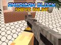 Gêm Sniper Bloc Americanaidd Ar-lein  ar-lein