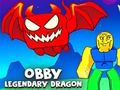 Gêm Obby Ddraig chwedlonol  ar-lein