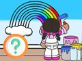 Gêm Cwis Plant: Lliwiwch yr Awyr  ar-lein