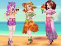 Gêm Gwisg Hawaii Girly  ar-lein