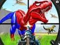 Gêm Dino Cuddio N Saethu  ar-lein
