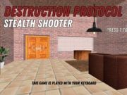 Gêm Protocol Dinistrio Saethwr Llechwraidd  ar-lein