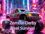 Gêm Goroesiad zombie derby pixel ar-lein