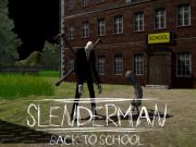 Gêm Slenderman Yn ôl i'r Ysgol  ar-lein