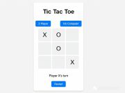 Gêm Tic-tac-bysedd traed clasurol  ar-lein