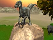 Gêm Dino Simulator Ymosodiad Dinas  ar-lein