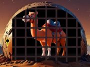 Gêm Caged yn y Traeth  ar-lein