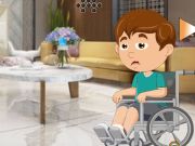 Gêm Helpwch y Bachgen Anabledd  ar-lein