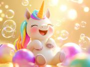Gêm Pos Jig-so: Hwyl Swigod Unicorn  ar-lein