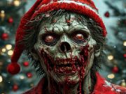 Gêm Jig-so Nadolig Zombie  ar-lein