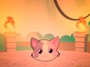 Gêm Rholyn kitty ar-lein