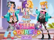 Gêm Arddull Gyaru Teen  ar-lein