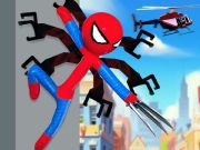 Gêm Brwydr Parc Thema Spiderlox  ar-lein
