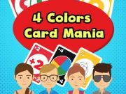 Gêm 4 Lliw Cerdyn Mania  ar-lein