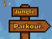 Gêm Parkour jyngl  ar-lein