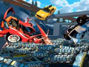 Gêm Beam Drive: Cwymp Car Pwll  ar-lein