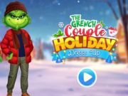 Gêm Gwisgo Fyny Gwyliau Cwpl y Grinch  ar-lein