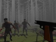Gêm Zombies mewn Coedwig  ar-lein