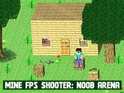 Gêm Mwynglawdd FPS Shooter: Noob Arena  ar-lein