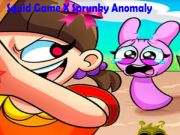 Gêm Gêm Squid X Sprunki Anomaledd  ar-lein