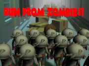 Gêm Rhedeg o zombies!  ar-lein