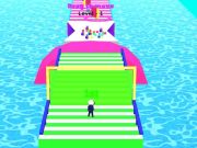 Gêm Knock Out Fall Guys 3D ar-lein