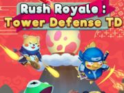 Gêm Rush Royale: Twr Amddiffyn TD  ar-lein