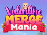 Gêm Valentine Merge Mania ar-lein