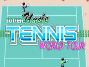 Gêm Tenis Super Uncle: Taith y Byd  ar-lein
