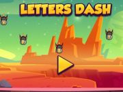 Gêm Llythyrau dash  ar-lein