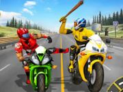 Gêm Ymosodiad Moto - rasio beiciau  ar-lein