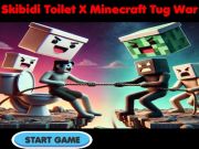 Gêm Toiled Skibidi X Minecraft Tug War  ar-lein