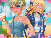 Gêm Girly yn Denim  ar-lein