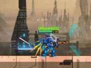 Gêm Mae robotiaid rhyfel yn brwydro arena mech  ar-lein