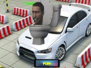 Gêm Car parcio toiled skibidi  ar-lein