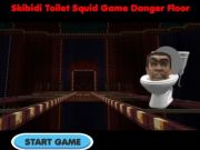 Gêm Llawr Perygl Gêm Squid Toiled Skibidi  ar-lein