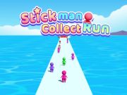 Gêm Stickman Collect Run ar-lein