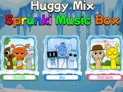 Gêm Blwch cerddoriaeth spunki cymysgedd huggy  ar-lein