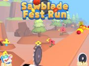 Gêm Rhedeg Fest Sawblade  ar-lein