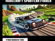 Gêm Darganfyddwr Sportcar Minecraft  ar-lein