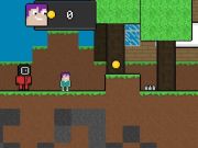 Gêm Dianc sgwid ond blockworld  ar-lein