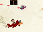 Gêm Ben 10 Tappy Plane ar-lein