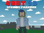 Gêm Obby 3D Spunki Parkour  ar-lein