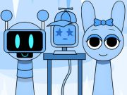 Gêm Blwch cerddoriaeth spunki cymysgedd huggy  ar-lein