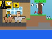 Gêm Babi noob vs ceffyl obby babi  ar-lein
