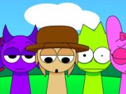 Gêm Pyramixed Spunki - Animeiddiadau Gorffenedig  ar-lein