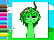 Gêm Llyfr Lliwio: Spunki Incredibox Vineria  ar-lein