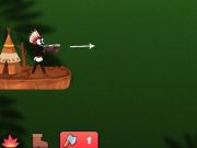 Gêm Brwydr saeth Stickman  ar-lein