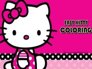Gêm Kitty Lliwio Hawdd  ar-lein
